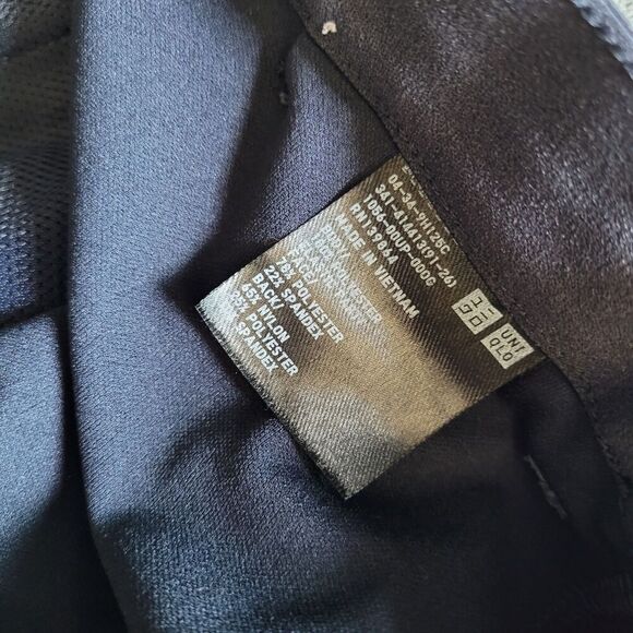 Uniqlo Pants Mens Sz Small Blue Polyester Drawstring Casual Performance Pockets - Picture 4 of 9